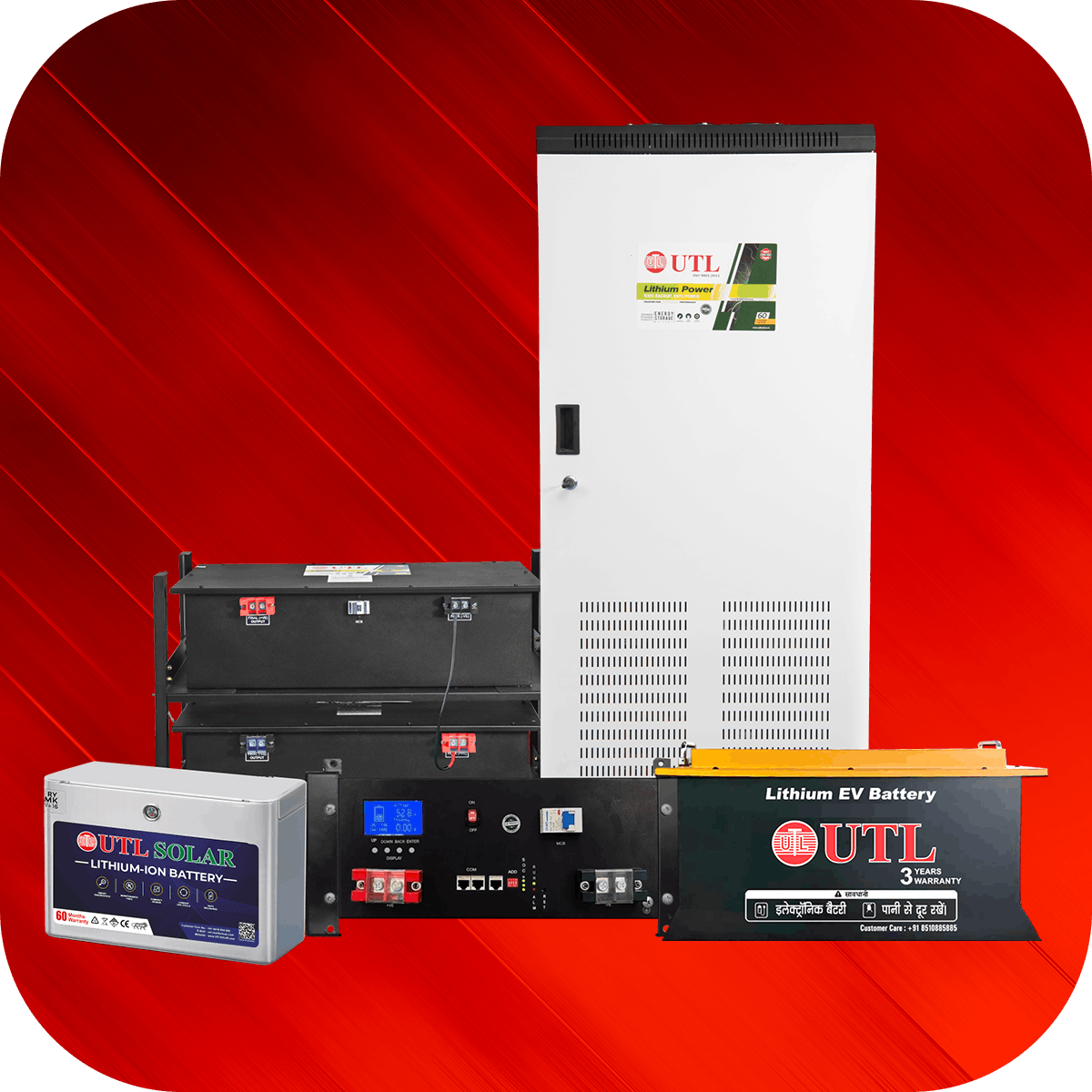 Modular LiFePO4 Energy Storage Banks