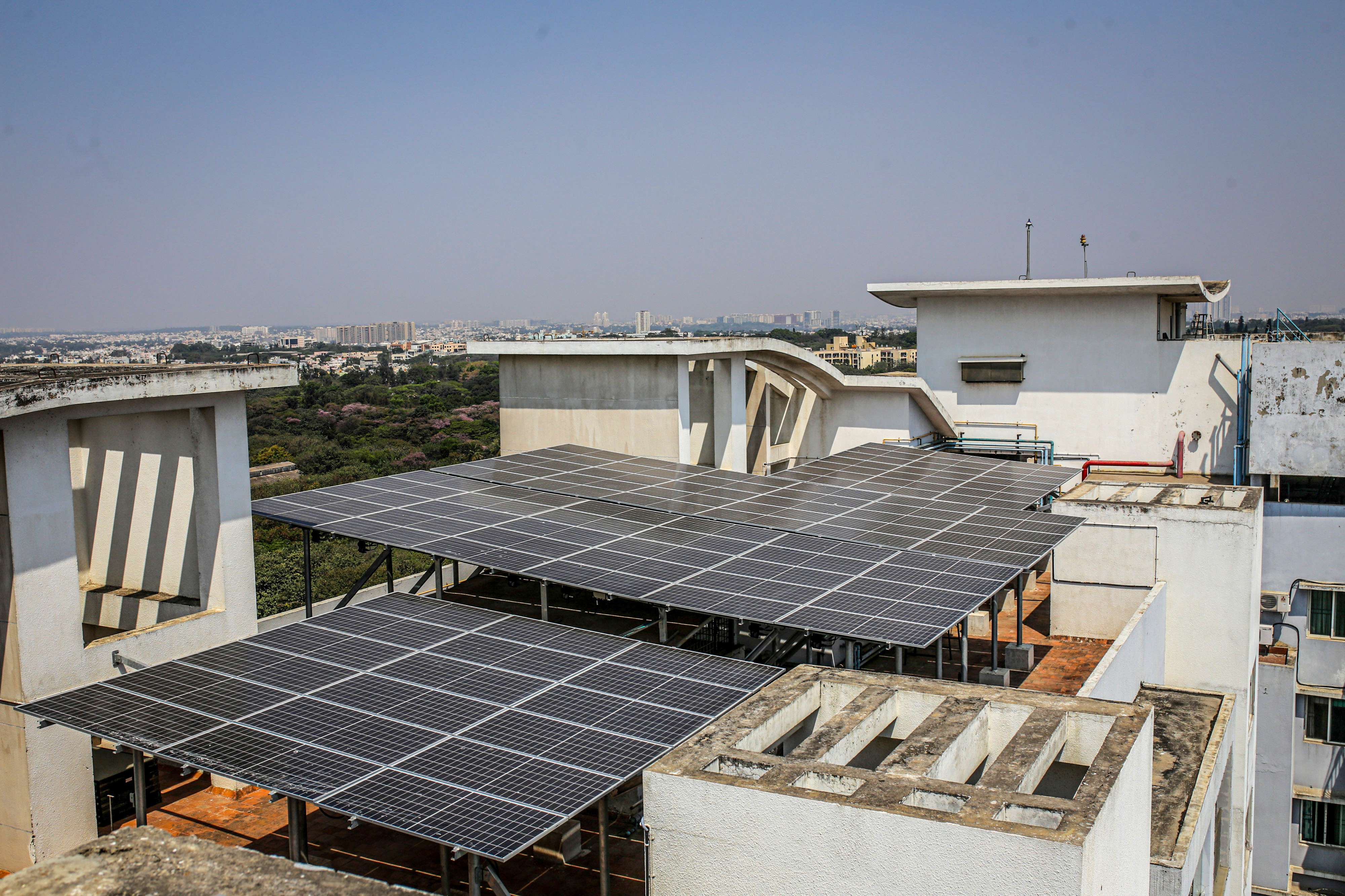 Commercial solar rooftop power installation in Bihar state